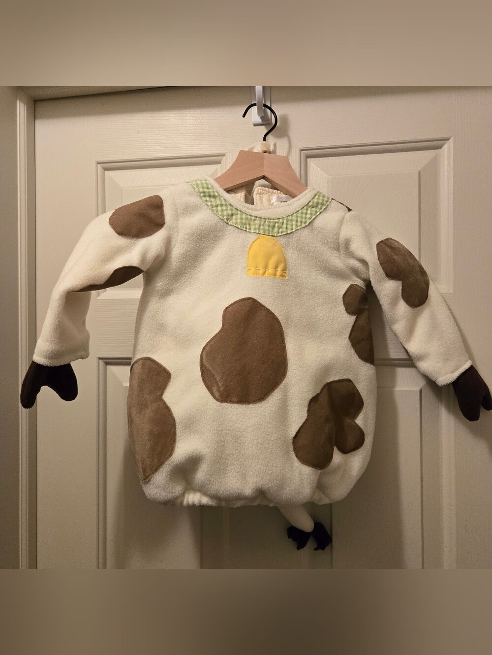 Pottery Barn 2 Piece Cow Costume 12-24 Months